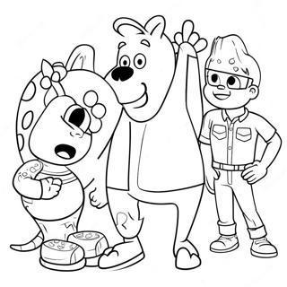 Nickelodeon Farvelægningsside | Nickelodeon malebog