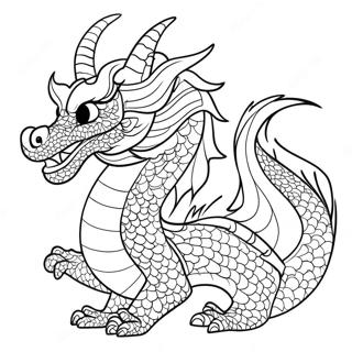 Kinesisk Drage Malebog | Kinesisk malebog