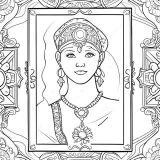 Mystisk Tarotkort Malebog | Tarot malebog