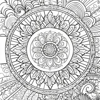 Meditations Mandala Malebog | Meditation malebog