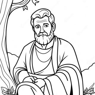 Abraham Farvelægningsside | Abraham malebog