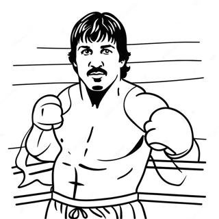Rocky Balboa Bokse Malebog | Rocky malebog