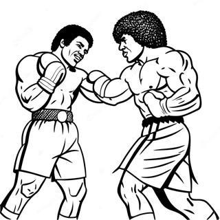 Rocky vs Apollo Creed Malebog | Rocky malebog