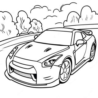 GTR Sportsvogn Malebog | GTR malebog