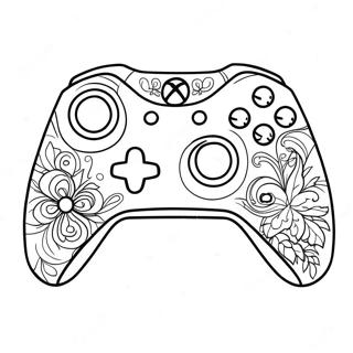Xbox Controller Maleblad | Xbox Controller malebog