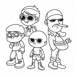 Seje Brozone Figurer Malebog | Brozone malebog