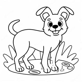 Legesyg Vild Hund Malebog | Vild malebog