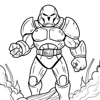 Dommedag Farvelægningsside | Doom malebog