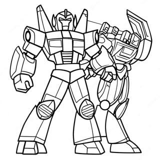 Voltron Farvelægningsside | Voltron malebog