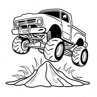 Monster Jam Truck Farvelægningsside | Monster Jam malebog