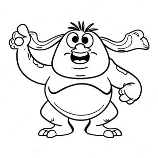 Grug Crood i Aktion Malebog | Croods malebog