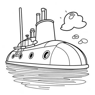 Submarine Farvelægningsside | U-båd malebog