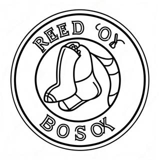 Red Sox Logo Malebog | Red Sox malebog