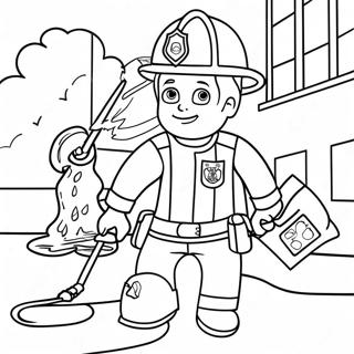 Brandmand Sam i Aktion Malebog | Brandmand Sam malebog