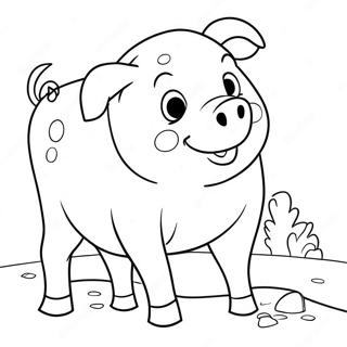 Wilbur Grisen Malebog | Charlotte's Web malebog