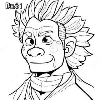 Dabi Farvelægningsside | Dabi malebog