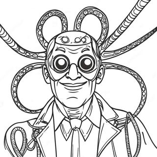 Doc Ock med Tentakler Malebog | Doc Ock malebog