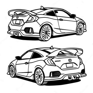 Honda Civic Sportsvogn Malebog | Honda malebog