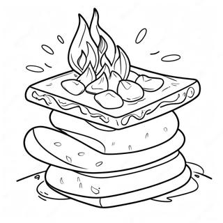 S'more farvelægningsside | Smore malebog