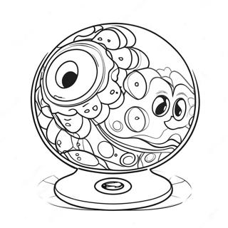 Pop It fidget legetøj farvelægningsside | Pop Det malebog