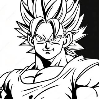 Vegito i Kampstilling Malebog | Vegito malebog