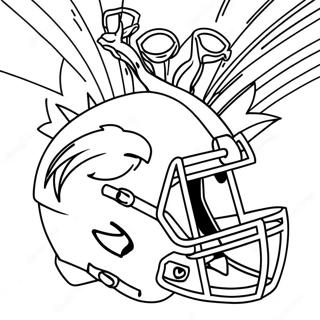 Superbowl Fodbold Malebog | Superbowl malebog
