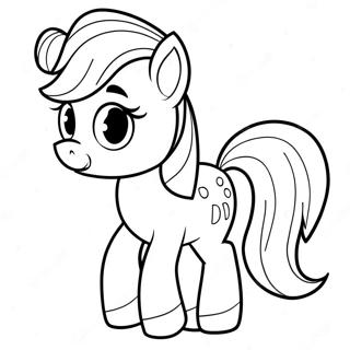 Apple Jack Karakter Malebog | Æble Jack malebog