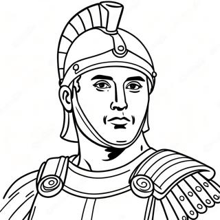 Oldtidens Romerske Soldat Malebog | Romersk malebog