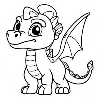 Spyro Dragen Skylanders Farvelægningsside | Skylanders malebog