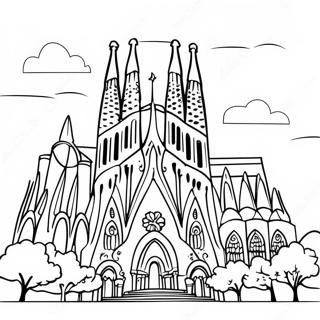 Barcelona Sagrada Familia Malebog | Barcelona malebog