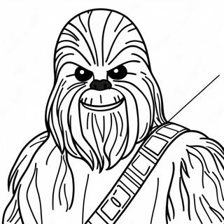 Chewbacca farvelægningsside | Chewbacca malebog