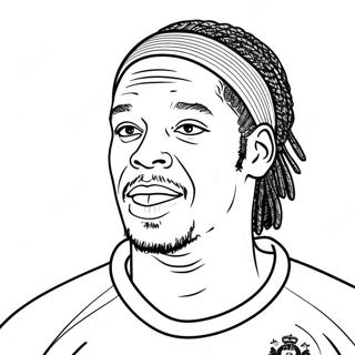 Ronaldinho Farvelægningsside | Ronaldinho malebog