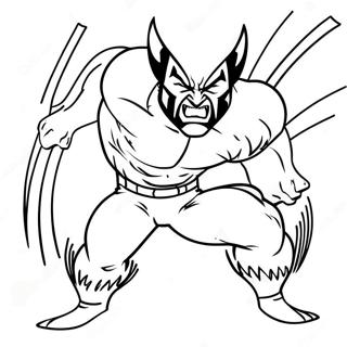 Wolverine i Aktion Malebog | X-Men malebog