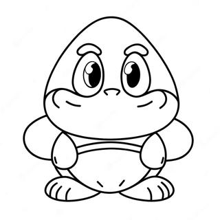 Goomba Farvelægningsside | Goomba malebog