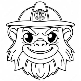 Ohio State Buckeyes Maskot Farvelægningsside | Ohio Stat malebog