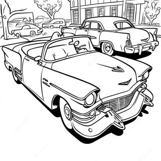 Klassisk Cadillac Cabriolet Malebog | Cadillac malebog