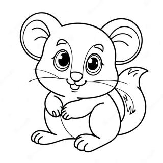 Sød Opossum Malebog | Possum malebog