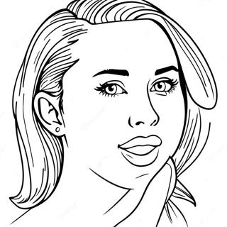 Miley Cyrus Farvelægningsside | Miley Cyrus malebog