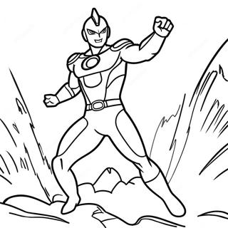 Ultraman farvelægningsside | Ultraman malebog