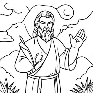 Elijah Farvelægningsside | Elijah malebog