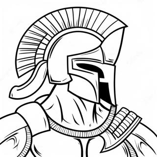 Spartan Kriger Farvelægningsside | Spartan malebog