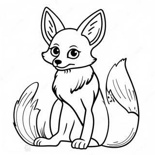 Fennec ræv Malebog | Fennec Ræv malebog