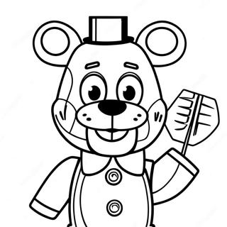 Dukke FNAF Malebog | Puppet FNAF malebog