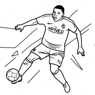 Mbappe Action Shot Malebog | Mbappe malebog