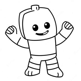 Roblox Bacon Karakter Malebog | Roblox Bacon malebog