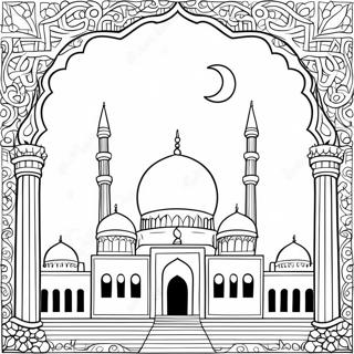 Islamisk Moske Malebog | Islamisk malebog