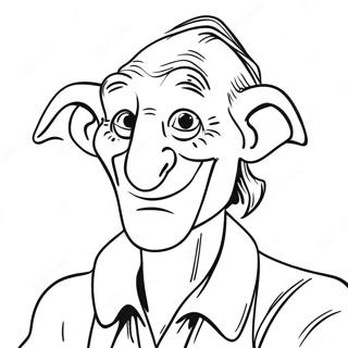BFG Kæmpe med Venlig Smil Malebog | BFG malebog