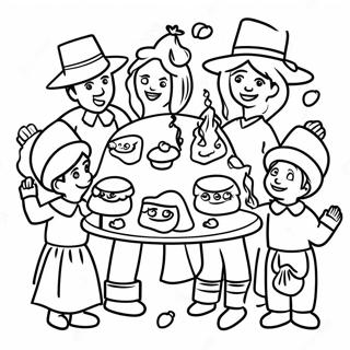 Traditionel Las Posadas Fejring Malebog | Las Posadas malebog