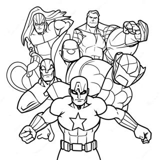 Marvel Superhelte Malebog | Marvel malebog