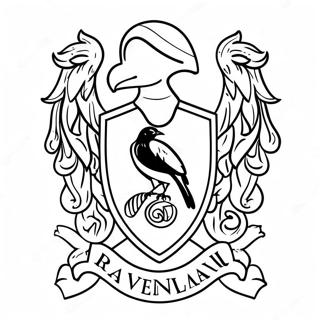 Ravenclaw Husfarver Malebog | Ravenclaw malebog